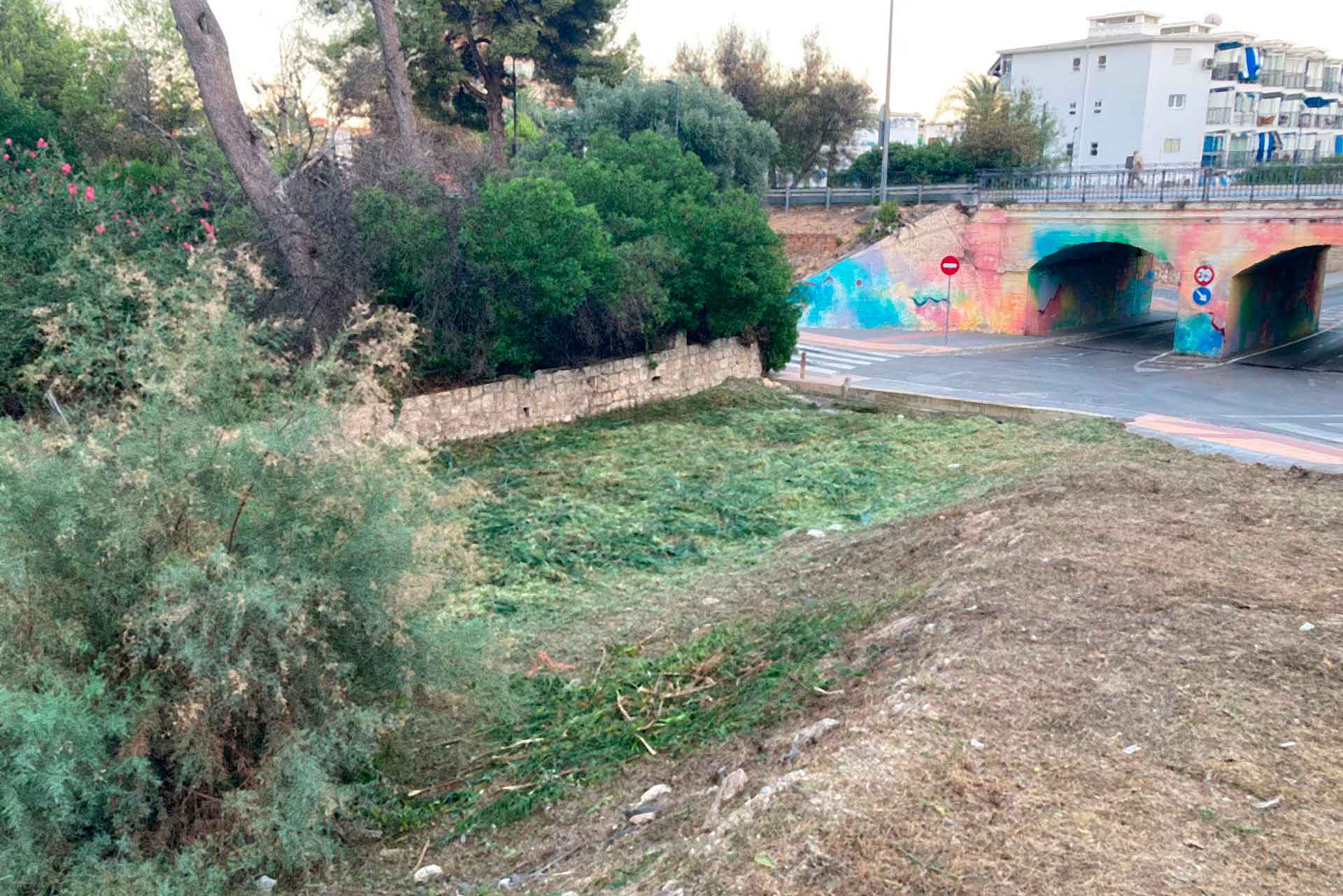 El Ayuntamiento de Benidorm lleva a cabo la limpieza a fondo de los tramos urbanos de los barrancos El Ayuntamiento de Benidorm lleva a cabo la limpieza a fondo de los tramos urbanos de los barrancos
