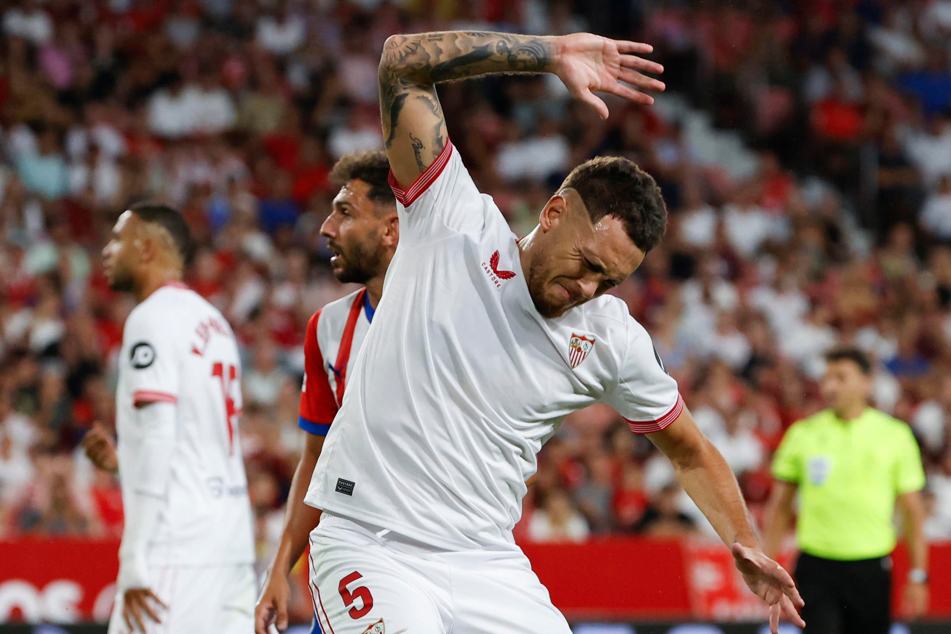Ocampos, el Fulham y Mendilibar rezando Ocampos, el Fulham y Mendilibar rezando