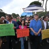 Protestas en Caivano dónde se produjo una violación grupal