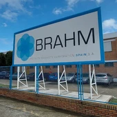 Imagen cartel empresa Brahm Manzanares Imagen cartel empresa Brahm Manzanares
