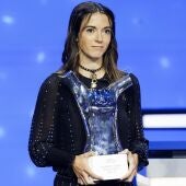 Aitana Bonmatí recoge el premio a mejor jugadora del año