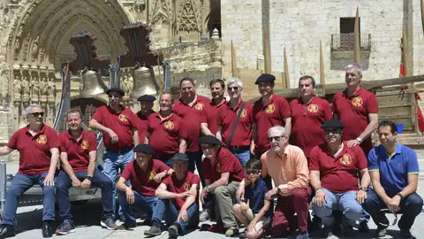 Los Campaneros Villaltanos voltearán las campanas de la Catedral durante el día de San Antolín .