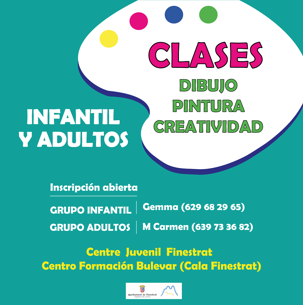 Vuelven las clases de pintura en la escuela Puig Campana Art de Finestrat Vuelven las clases de pintura en la escuela Puig Campana Art de Finestrat