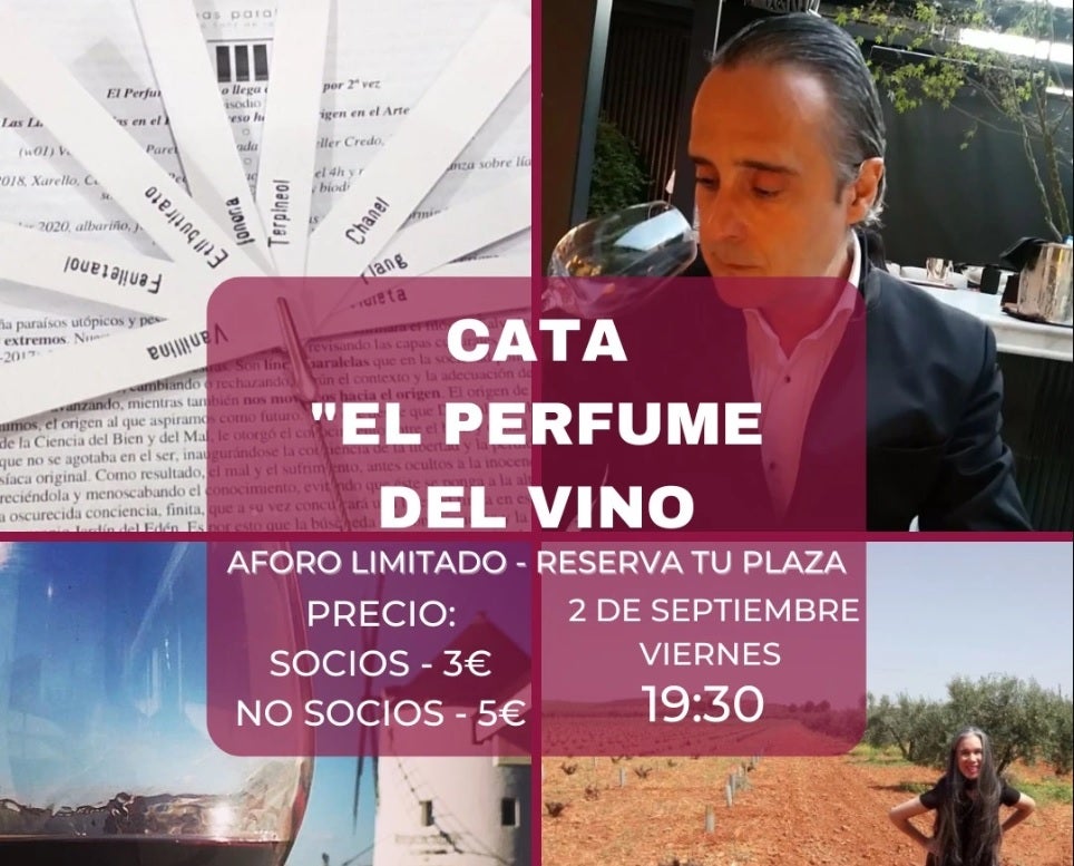 El Perfume del Vino tratará de maridar el arte con el vino centrándose en los aromas El Perfume del Vino tratará de maridar el arte con el vino centrándose en los aromas