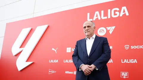 El presidente de LaLiga, Javier Tebas El presidente de LaLiga, Javier Tebas