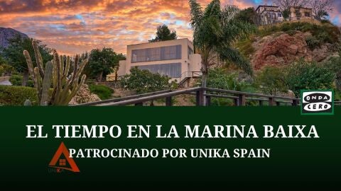 Nubes en la Marina Baixa que tornar&aacute;n en lluvias el fin de semana