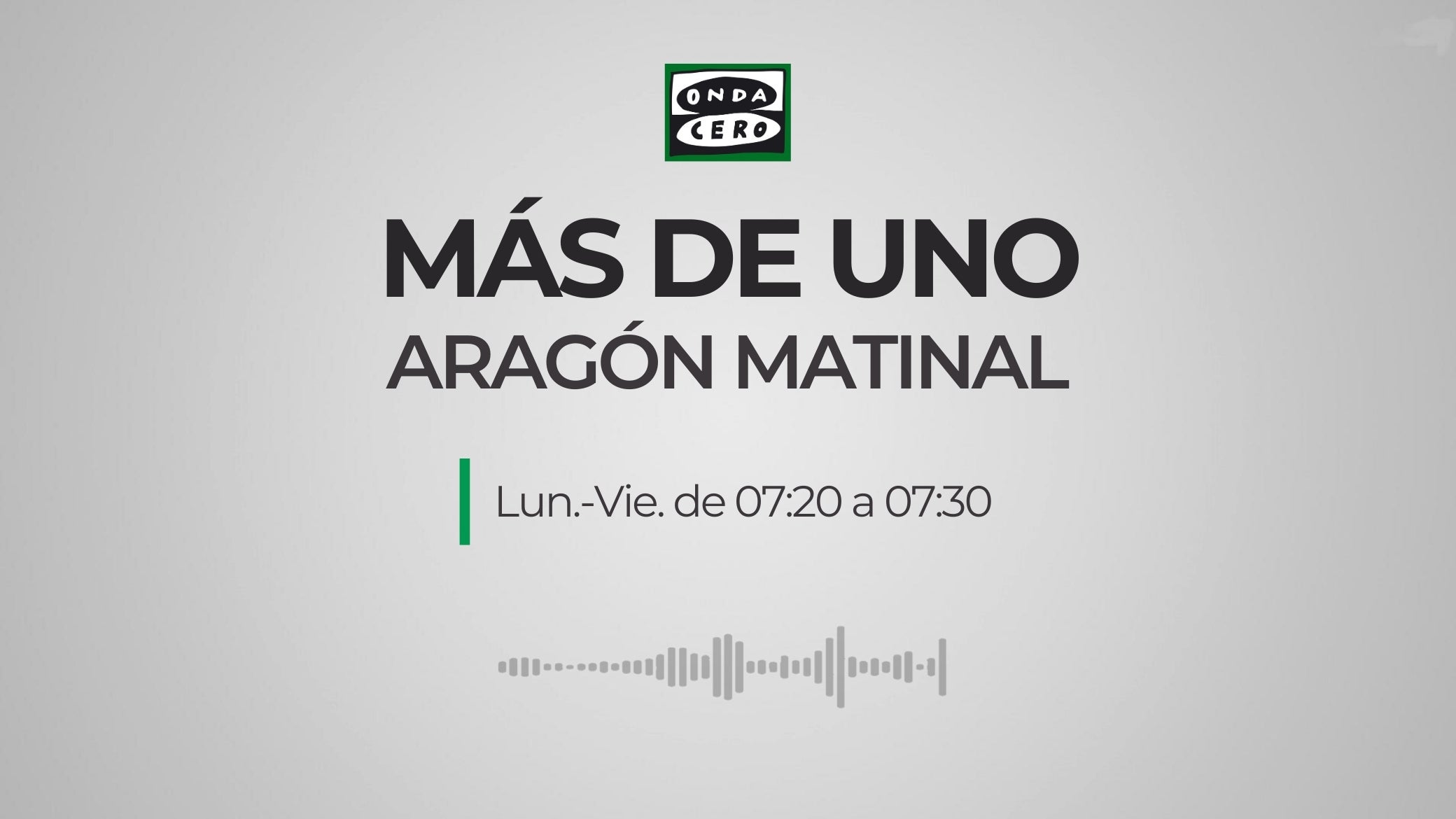Más de uno Aragón matinal 17/07/2025 Más de uno Aragón matinal 17/07/2025