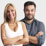 Rocío Martínez y Edu Pidal, presentadores Radioestadio Noche