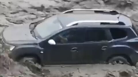 Coche atrapado