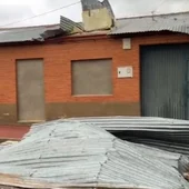 un vendaval ocasionó graves desperfectos en Los Cortijos un vendaval ocasionó graves desperfectos en Los Cortijos