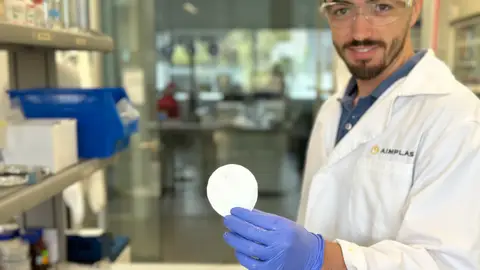 Pablo Ferrero, investigador en reciclado químico en AIMPLAS Pablo Ferrero, investigador en reciclado químico en AIMPLAS