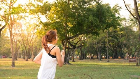 Mujer corriendo
