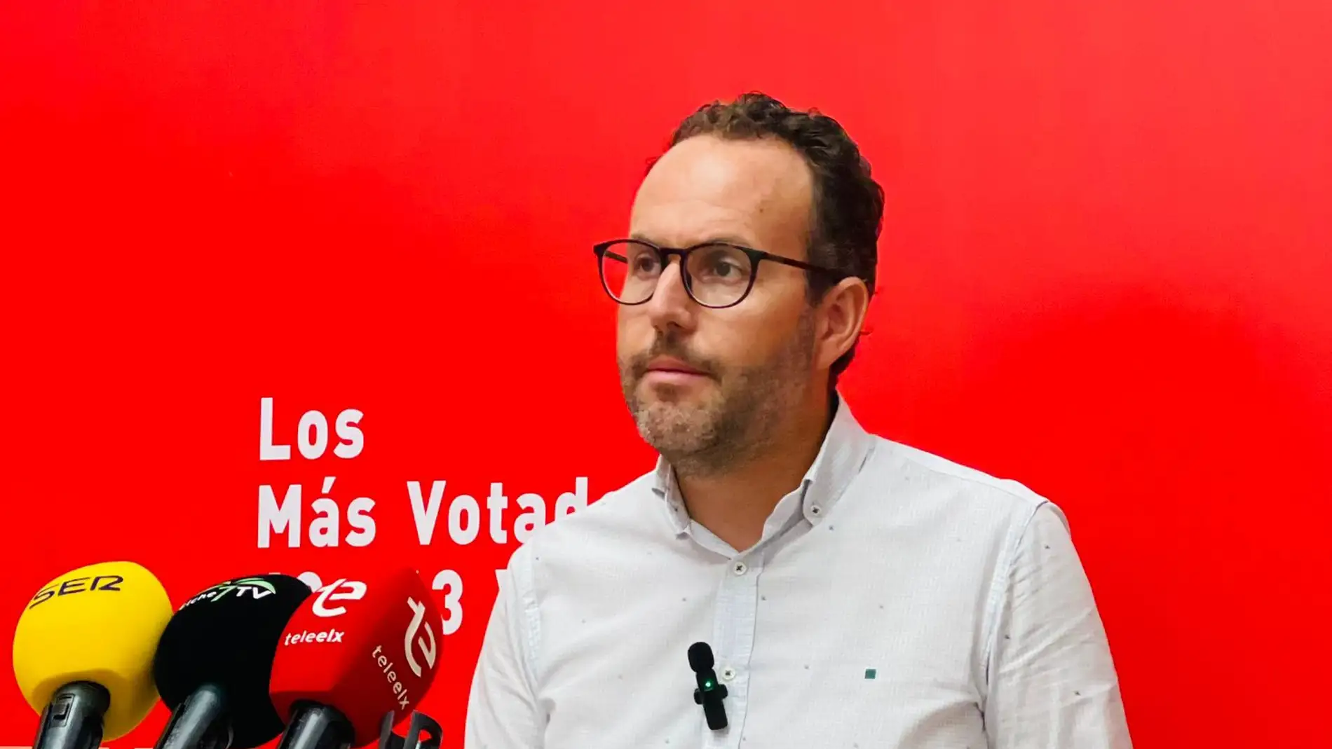 Héctor Díez, portavoz del PSOE en el Ayuntamiento de Elche.