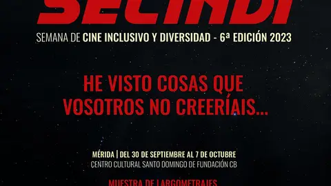La Semana de Cine Inclusivo y Discapacidad de Mérida selecciona ocho cortometrajes para la sección oficial La Semana de Cine Inclusivo y Discapacidad de Mérida selecciona ocho cortometrajes para la sección oficial
