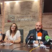 Concejales grupo municipal Vox en el Ayuntamiento de Valdepeñas