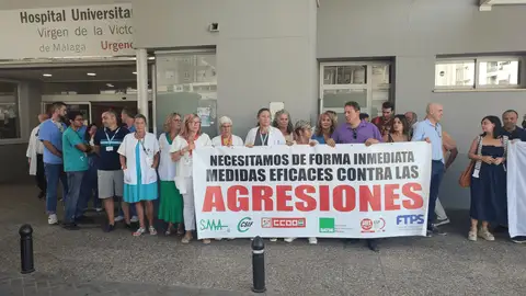 Concentración de CCOO Málaga Concentración de CCOO Málaga