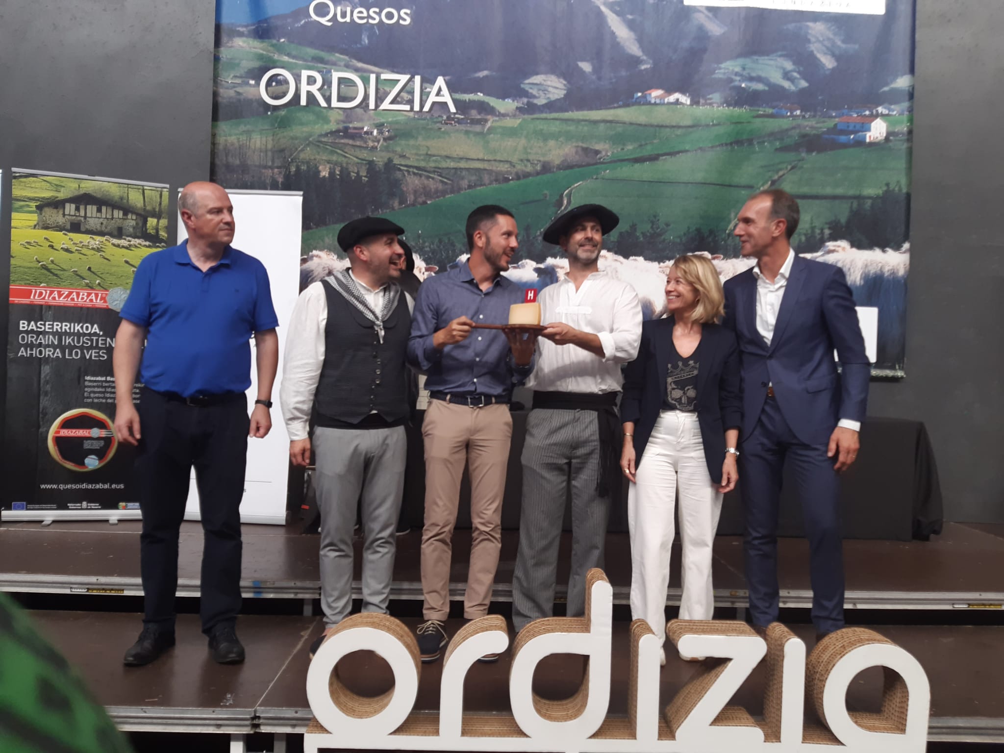 Eneko Goiburu de Segura repite triunfo en el concurso de quesos de Ordizia Eneko Goiburu de Segura repite triunfo en el concurso de quesos de Ordizia