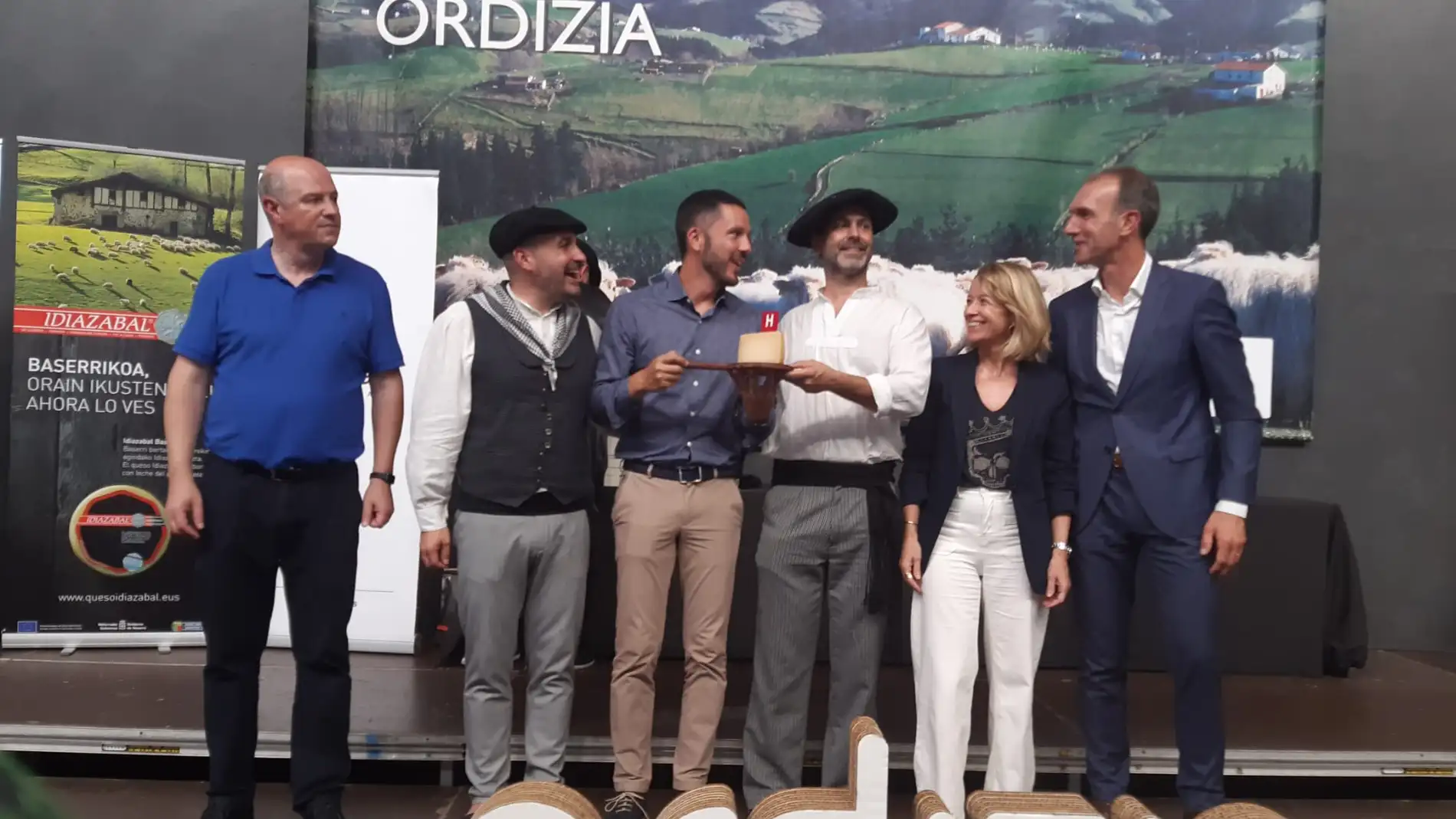 Eneko Goiburu de Segura repite triunfo en el concurso de quesos de Ordizia