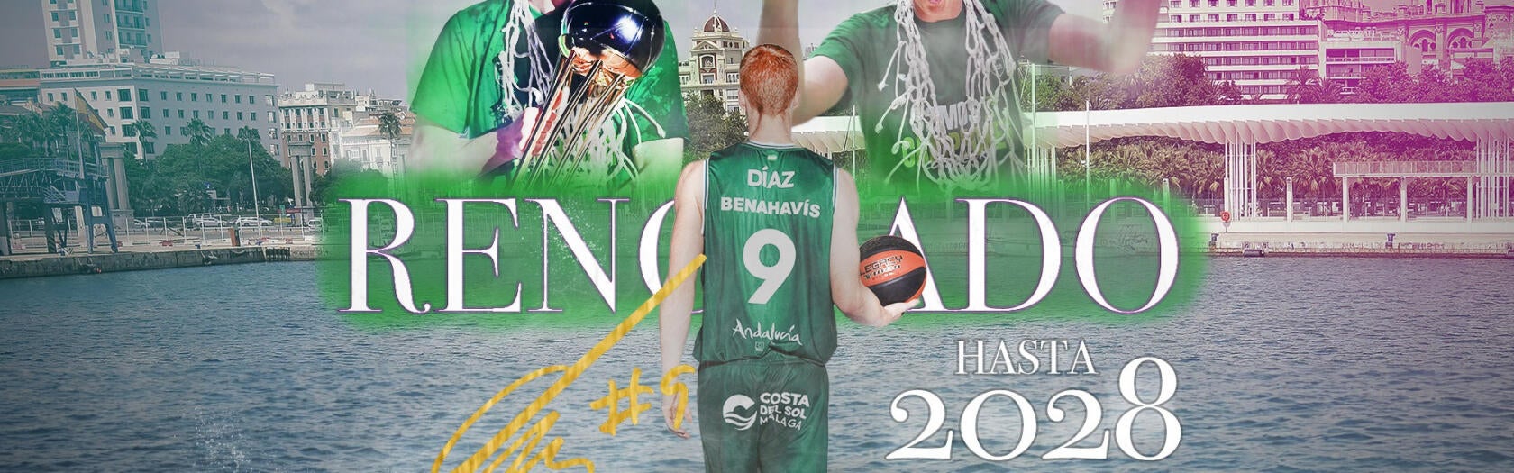 Recién llegado del Mundial, Alberto Díaz y Unicaja confirman su renovación Recién llegado del Mundial, Alberto Díaz y Unicaja confirman su renovación