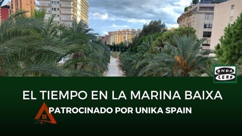 Nubes en Benidorm