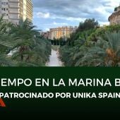 Nubes en Benidorm