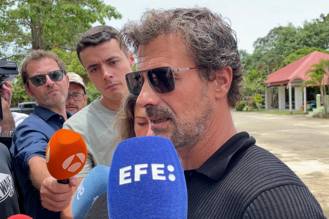 Las primeras palabras de Rodolfo Sancho tras visitar a su hijo en prisión Las primeras palabras de Rodolfo Sancho tras visitar a su hijo en prisión