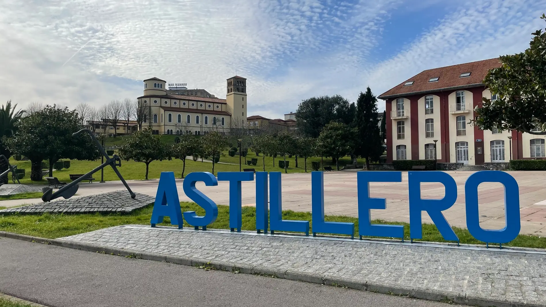 El pueblo de Astillero, en Cantabria