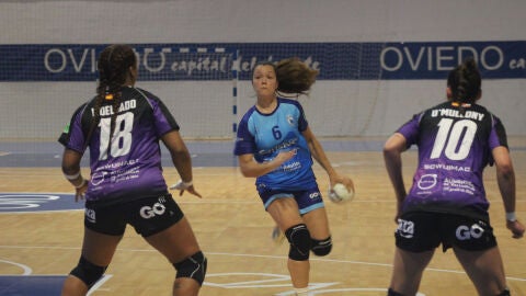 Imagen del partido del Lobas