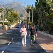 Juanfran Pérez, inaugura las obras de la Avenida Mimosas en La Cala de Finestrat Juanfran Pérez, inaugura las obras de la Avenida Mimosas en La Cala de Finestrat