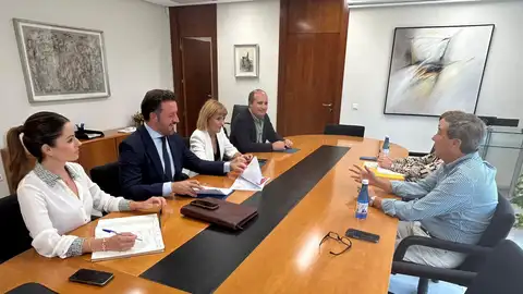 Reunión en la Conselleria de Sanidad. Reunión en la Conselleria de Sanidad.