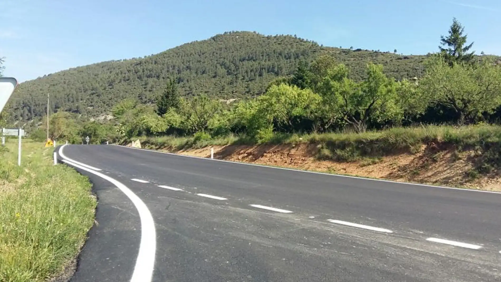 El tramo de la A-136 entre Formigal y el Portalet, cortado el viernes por la Vuelta a España.