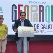 Miguel Ángel Valverde, presidente de la Diputación, institución impulsora del proyecto de geoparque Miguel Ángel Valverde, presidente de la Diputación, institución impulsora del proyecto de geoparque