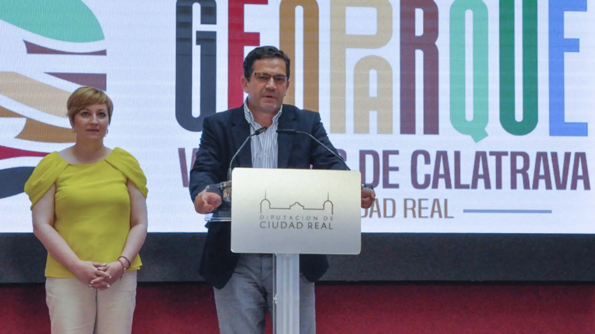 Miguel Ángel Valverde, presidente de la Diputación, institución impulsora del proyecto de geoparque