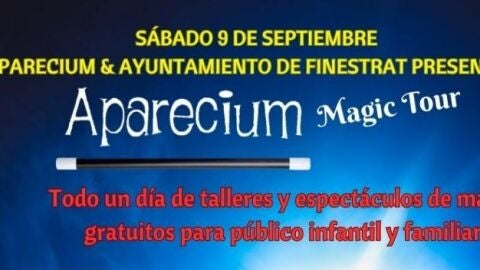 Jornada de magia en Finestrat.