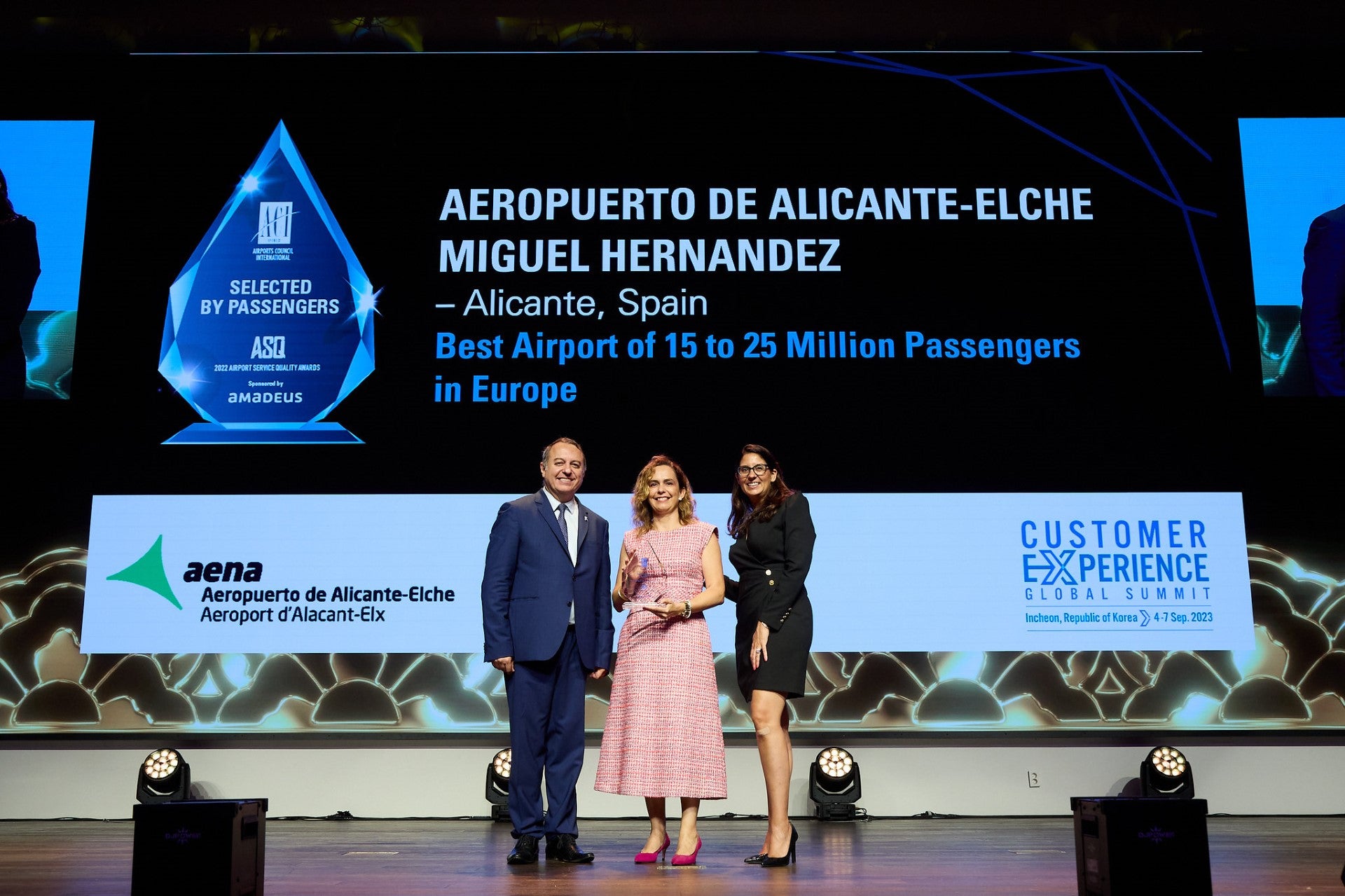 El Aeropuerto Alicante-Elche, el mejor de Europa en su segmento según los pasajeros El Aeropuerto Alicante-Elche, el mejor de Europa en su segmento según los pasajeros