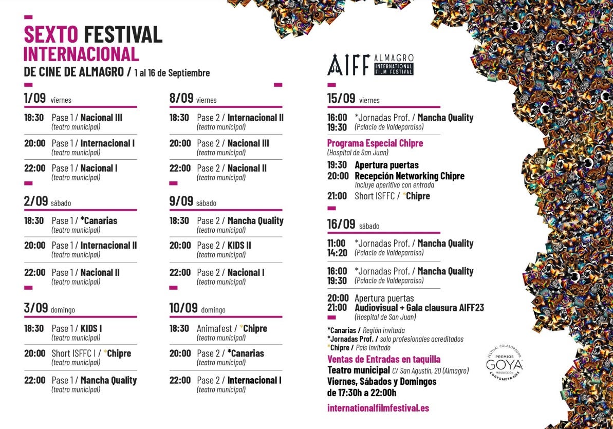 VI Festival Internacional de Cine de Almagro VI Festival Internacional de Cine de Almagro