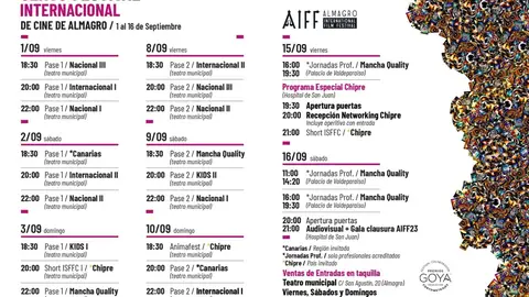VI Festival Internacional de Cine de Almagro VI Festival Internacional de Cine de Almagro
