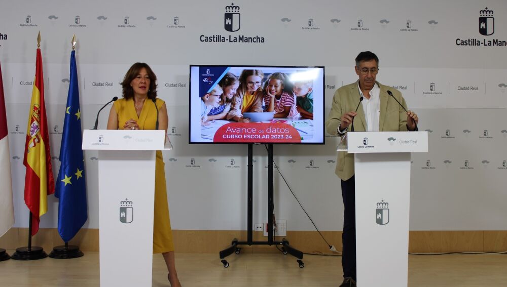 Blanca Fernández y José Caro han presentado los datos del nuevo curso escolar en Ciudad Real
