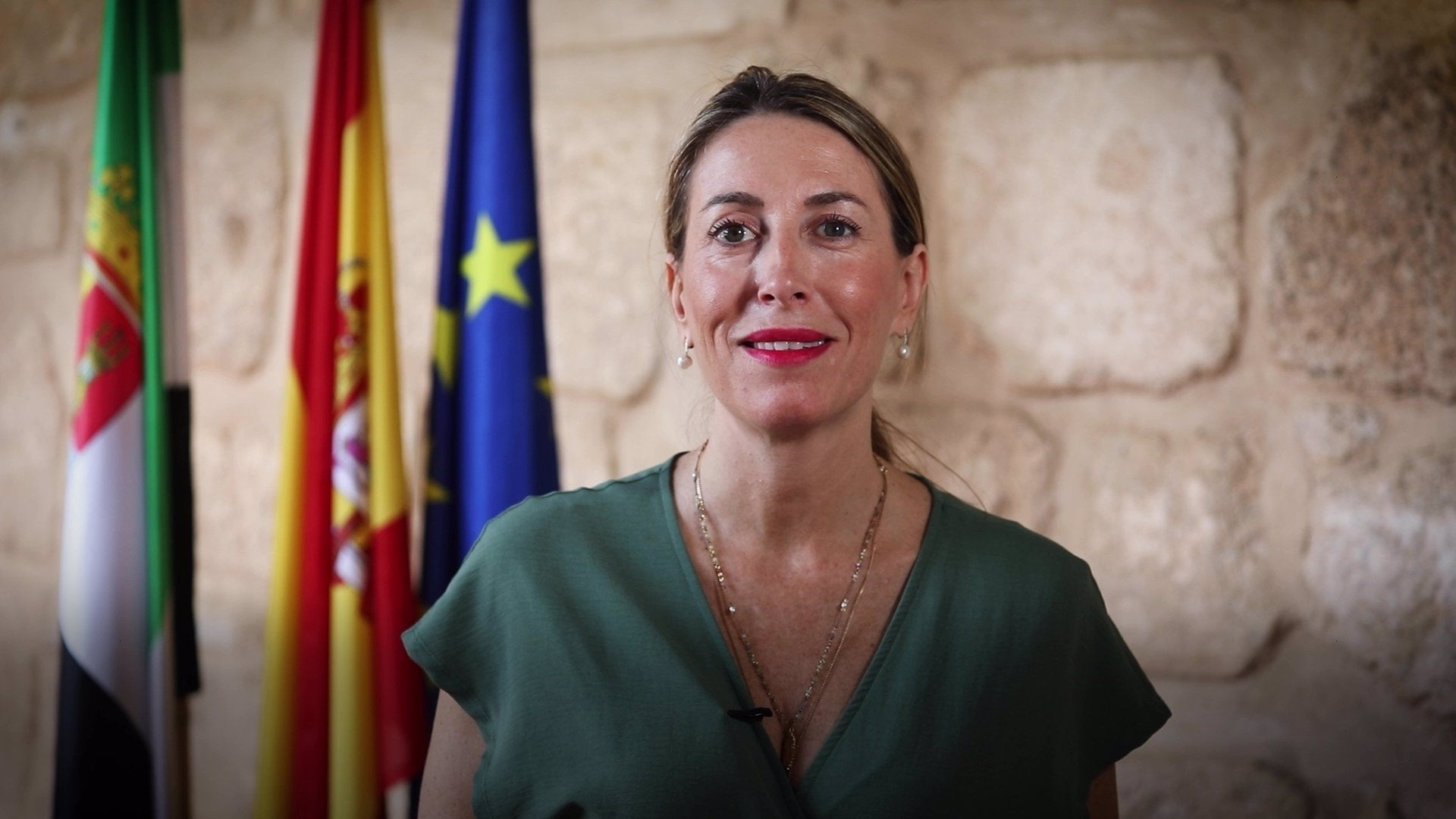 La presidenta de la Junta de Extremadura, María Guardiola, felicita a los extremeños con motivo del día de la región La presidenta de la Junta de Extremadura, María Guardiola, felicita a los extremeños con motivo del día de la región