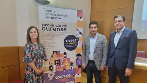 A Xunta presenta a campaña "mercar no teo comercio ten premio" A Xunta presenta a campaña "mercar no teo comercio ten premio"
