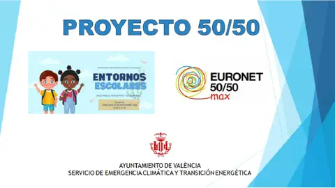 Cartel corporativo del programa 50/50