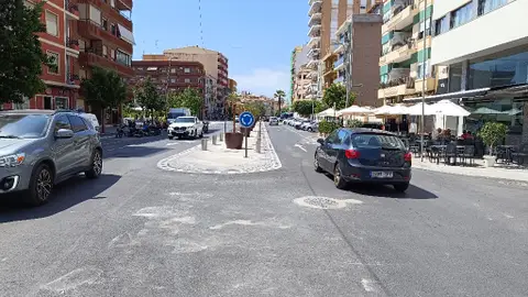 Se abre la nueva rotonda de la Avenida del País Valencià dela Vila Joiosa Se abre la nueva rotonda de la Avenida del País Valencià dela Vila Joiosa