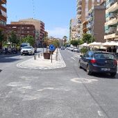 Se abre la nueva rotonda de la Avenida del País Valencià dela Vila Joiosa 
