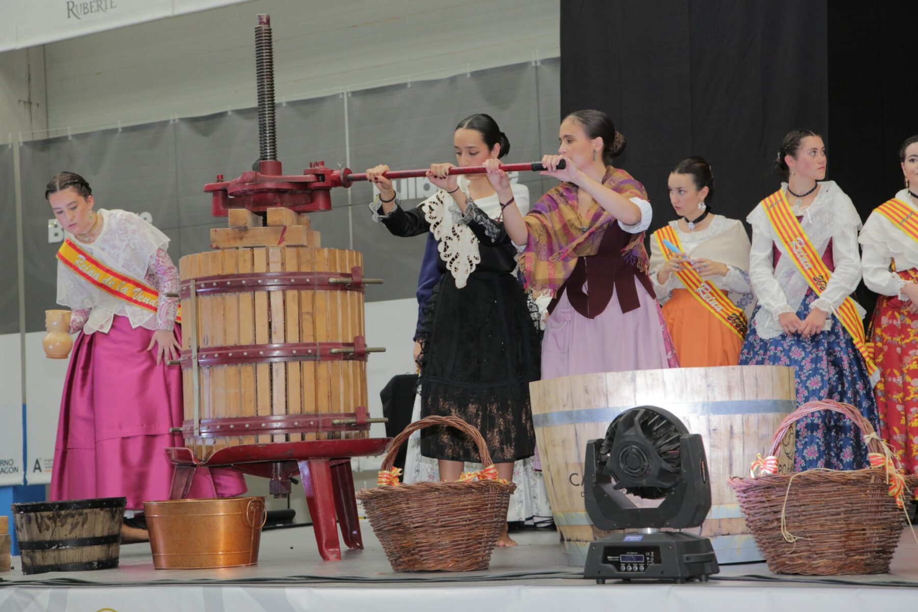 La Fiesta de la Vendimia de Borja, en el Día de la Garnacha La Fiesta de la Vendimia de Borja, en el Día de la Garnacha