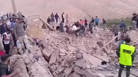 Bomberos Unidos sin fronteras se desplaza a las zonas más afectadas por el terremoto en Marruecos ONDA CERO ALMERIA