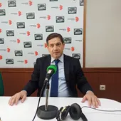 Miguel Ángel Valverde en los estudios de Onda Cero Ciudad Real Miguel Ángel Valverde en los estudios de Onda Cero Ciudad Real