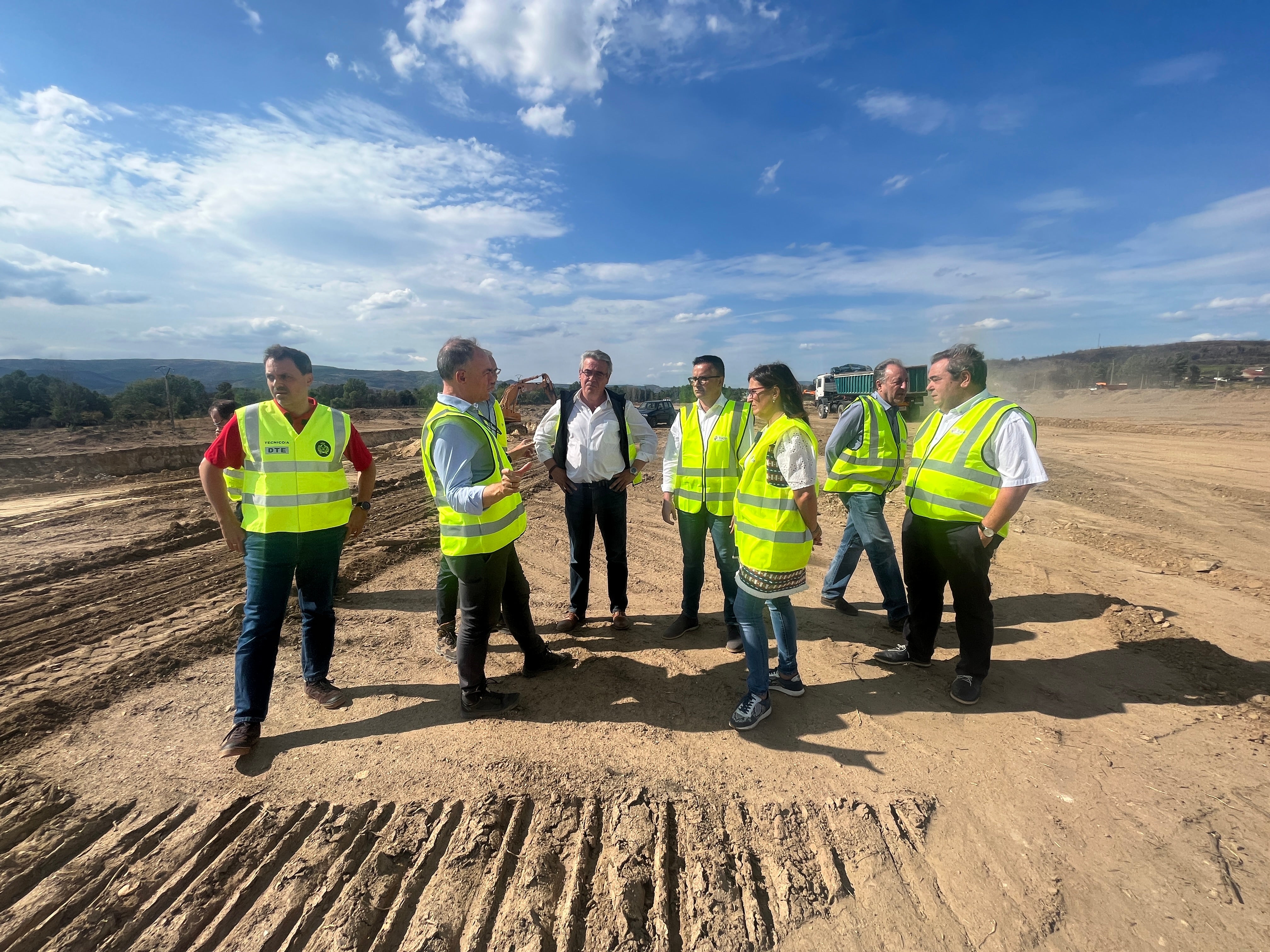 Boa marcha dos traballos da futura base de medios áereos transfronteiriza Boa marcha dos traballos da futura base de medios áereos transfronteiriza