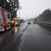 Fallecen dos motoristas ingleses en la A8 en Llanes