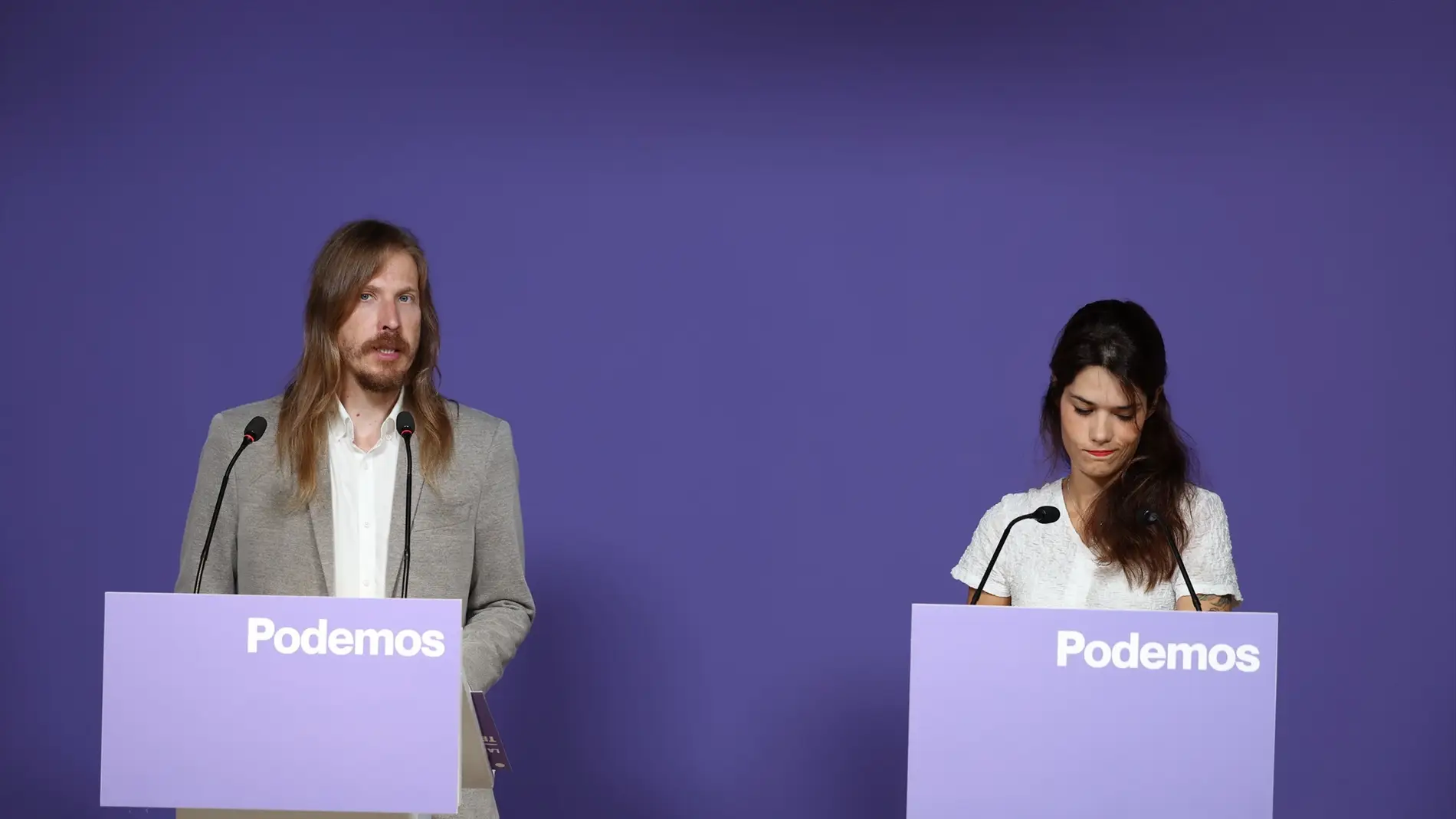 Sumar arrebata la atención mediática a Podemos y le vacía la sala de periodistas