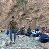 Supervivientes del terremoto de Marruecos